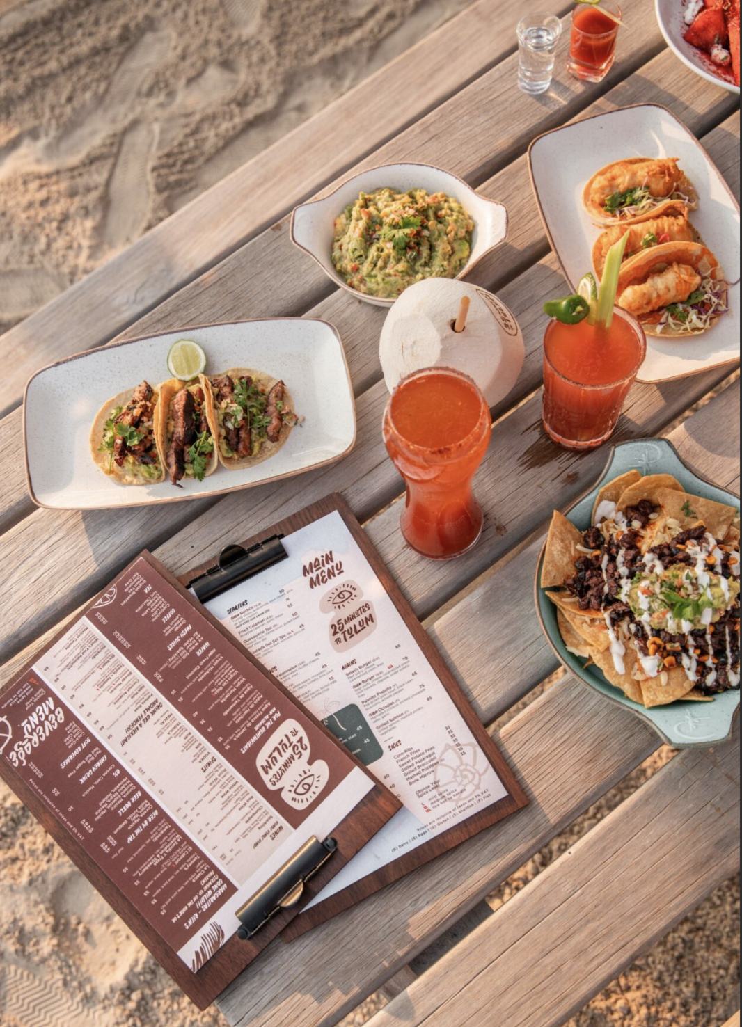 25 minutes to tulum abu dhabi beach club mexican food hudayriyat island tacos